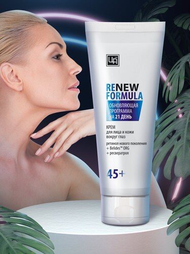 Крем для лица и кожи вокруг глаз «ReNew Formula» 45+